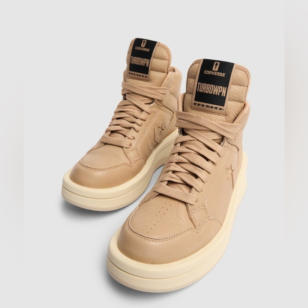 Converse x Rick Owen's TURBOPWN DRKSHDW in color Cave